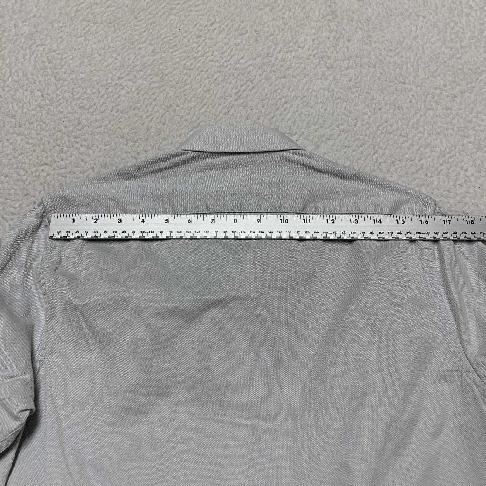 Camisa de vestir Blackberrys para hombre, talla L/40, azul grisáceo, corte entallado, 2 capas, ultra