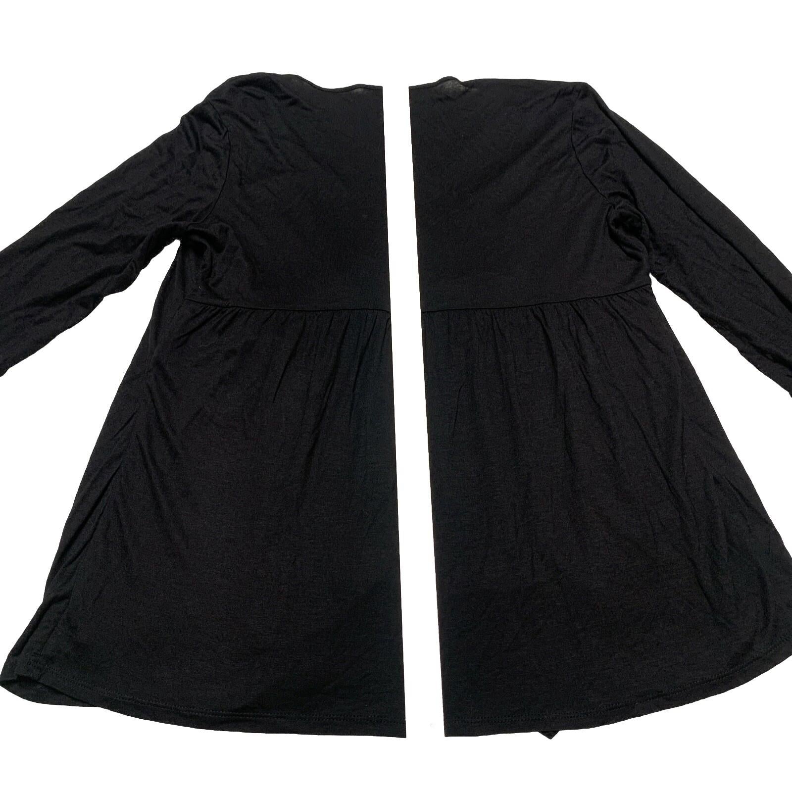 Túnica con cinturón estilo bohemio festivo en blanco y negro PXL para mujer de Style &amp; Co.