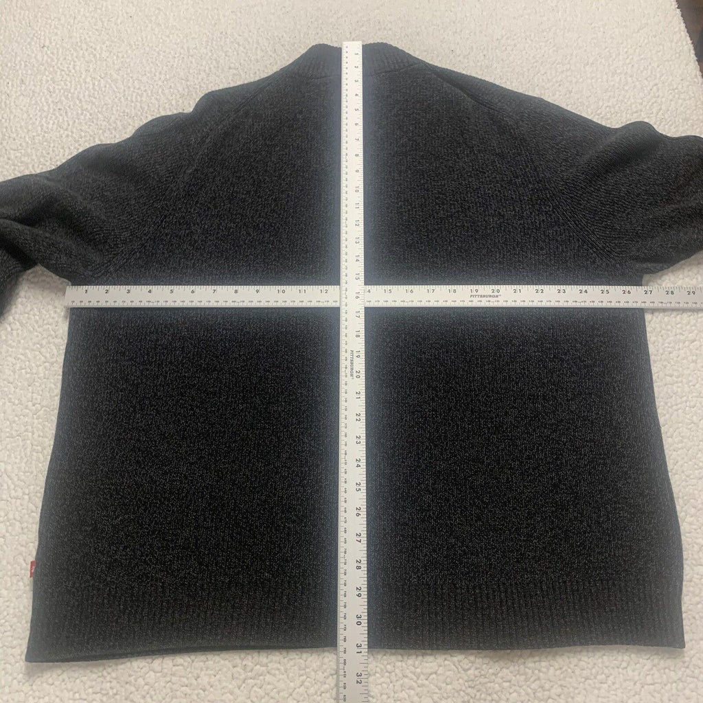 Suéter de cuello alto IZOD para hombre, talla 3XLT, parte superior con cremallera de 1/4