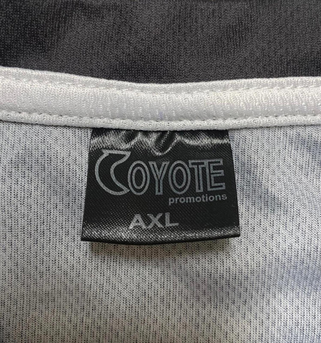 Camiseta deportiva negra de los Brooklyn Coyotes, talla AXL, para hombre, talla 23