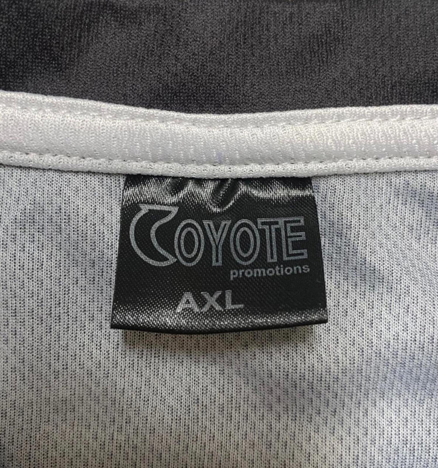 Camiseta deportiva negra de los Brooklyn Coyotes, talla AXL, para hombre, talla 23