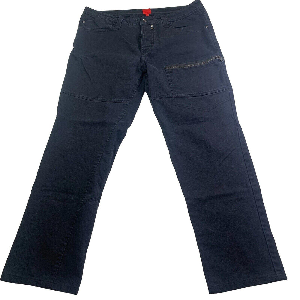 Vaqueros Zack Fifth Avenue para hombre, talla 34, color negro