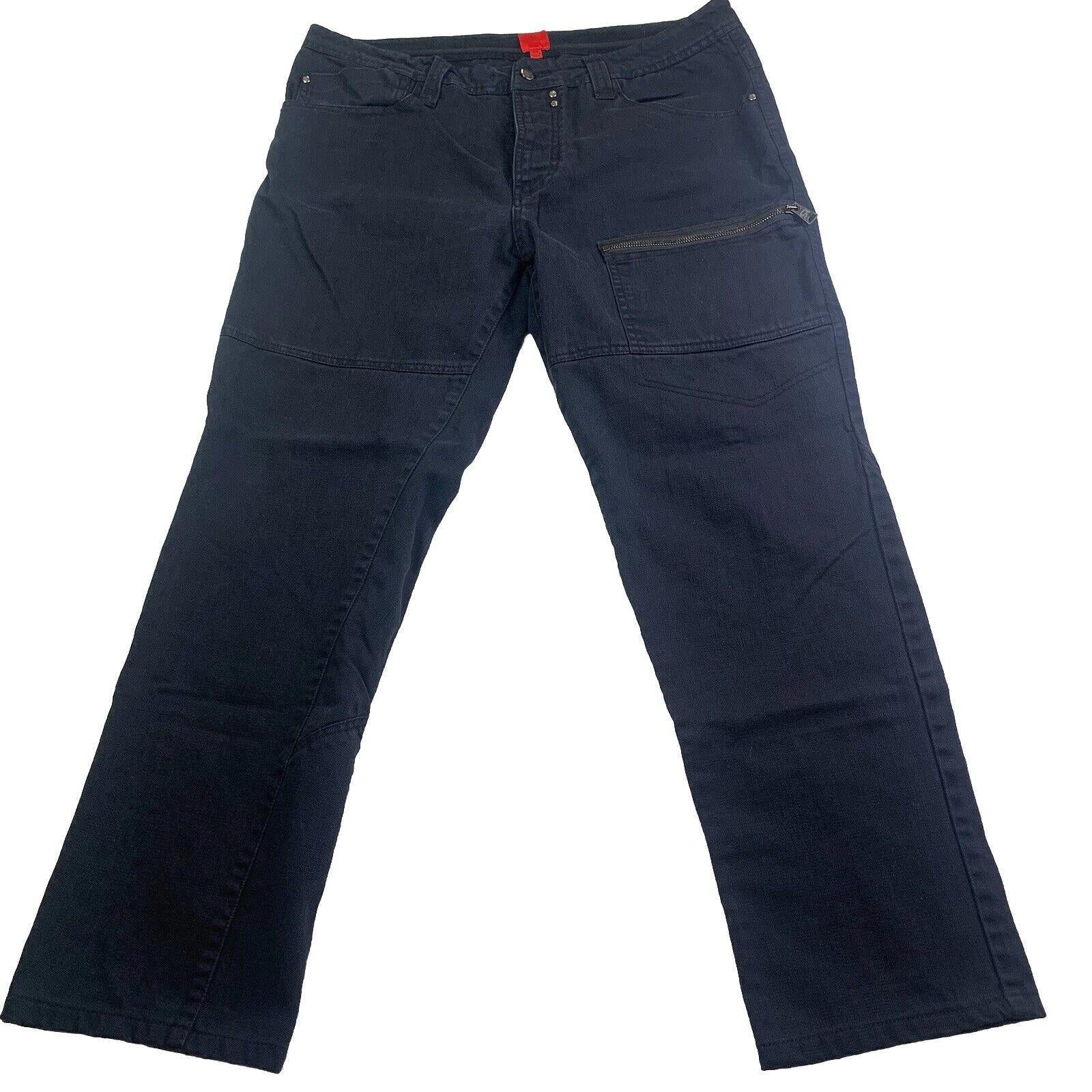 Vaqueros Zack Fifth Avenue para hombre, talla 34, color negro