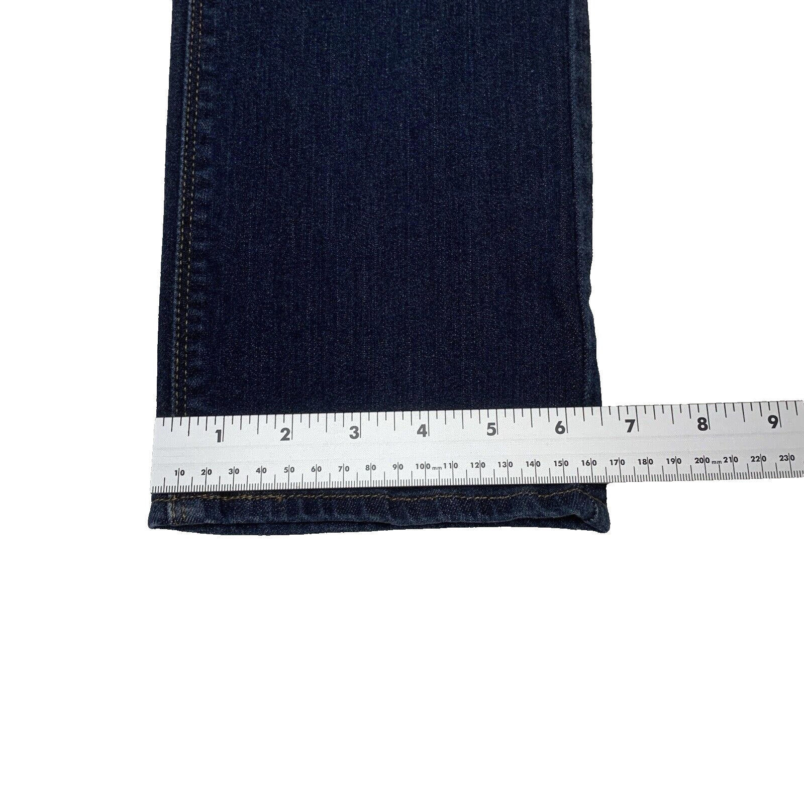 Vaqueros Levi's 511 para hombre, corte ajustado y elástico, 31 x 32, color azul oscuro