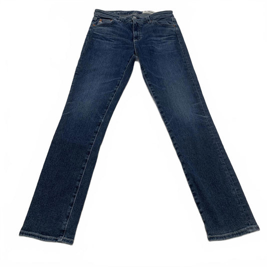 AG-ED Denim Women's Size 27 Blue Cigarette Leg Prima Ankle Jeans 26 x 27.5