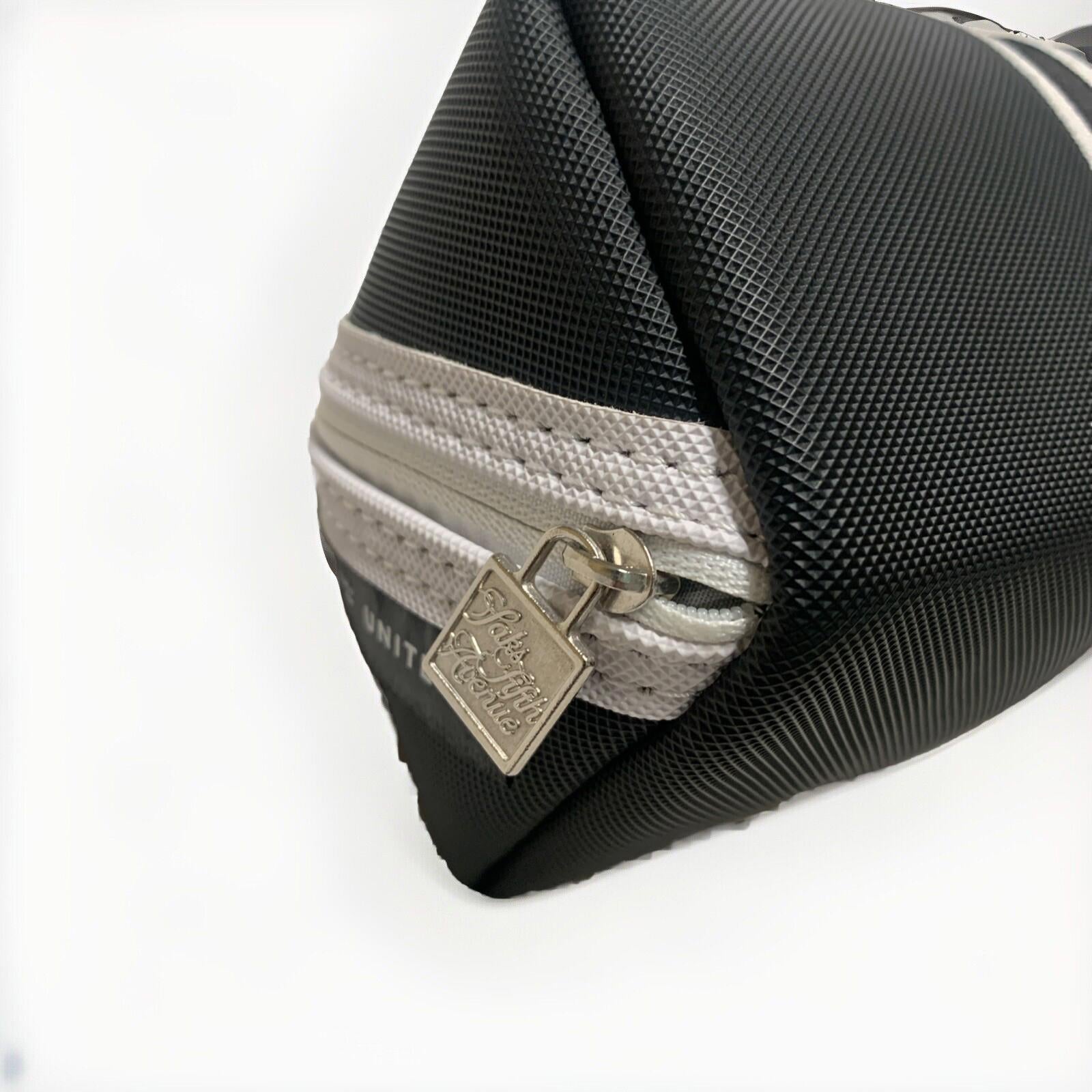 Saks Fifth Avenue Exclusively United Airlines Mini Toiletry Cosmetics Travel Bag