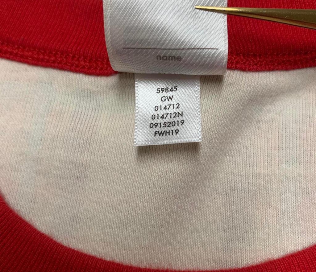 Camisa de manga larga a cuadros rojos de Hanna Andersson, talla XXL, para mujer, de algodón orgánico