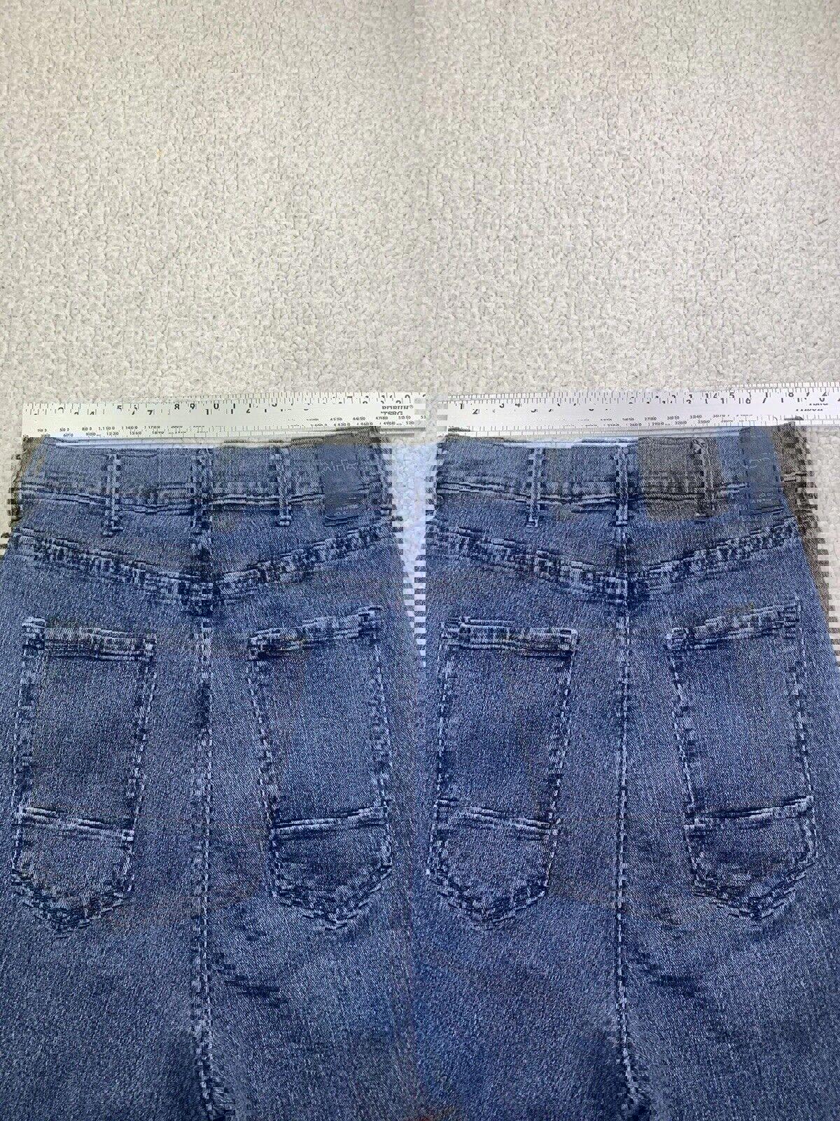 Nautica Jeans para hombre, talla W38 32L, corte relajado, azul elástico