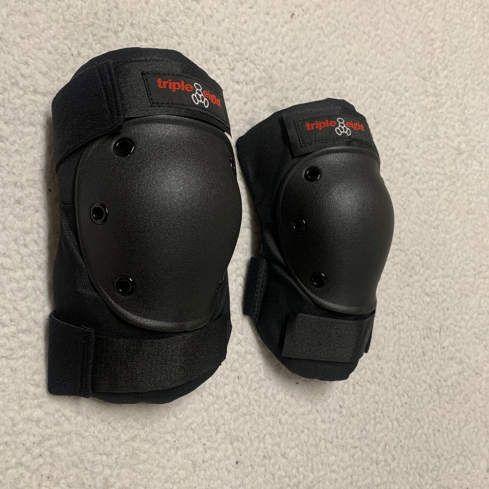 Rodilleras protectoras Triple Eight OSFA negras