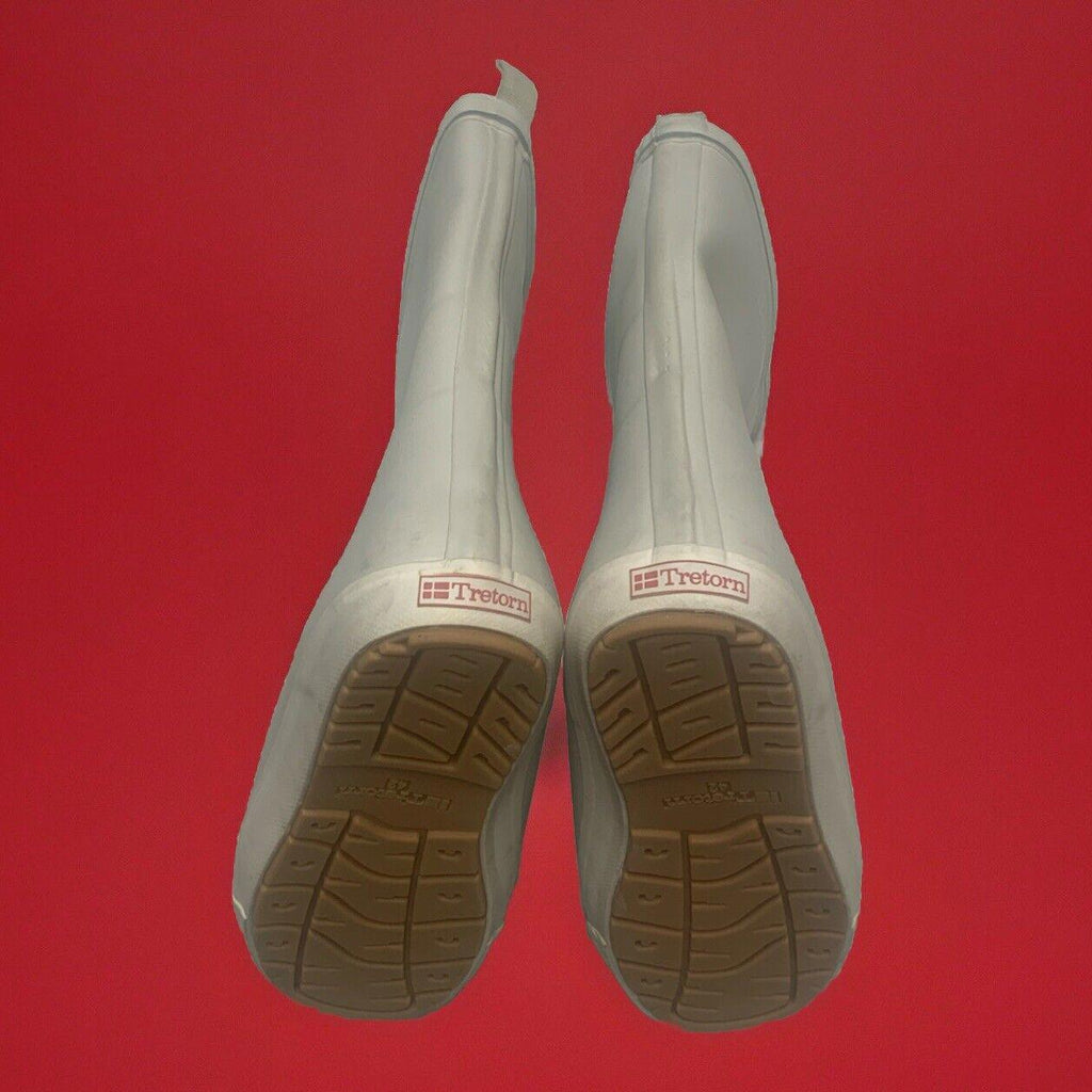 Botas de agua Tretorn Vinter Mayte para mujer, talla 42, con forro polar blanco
