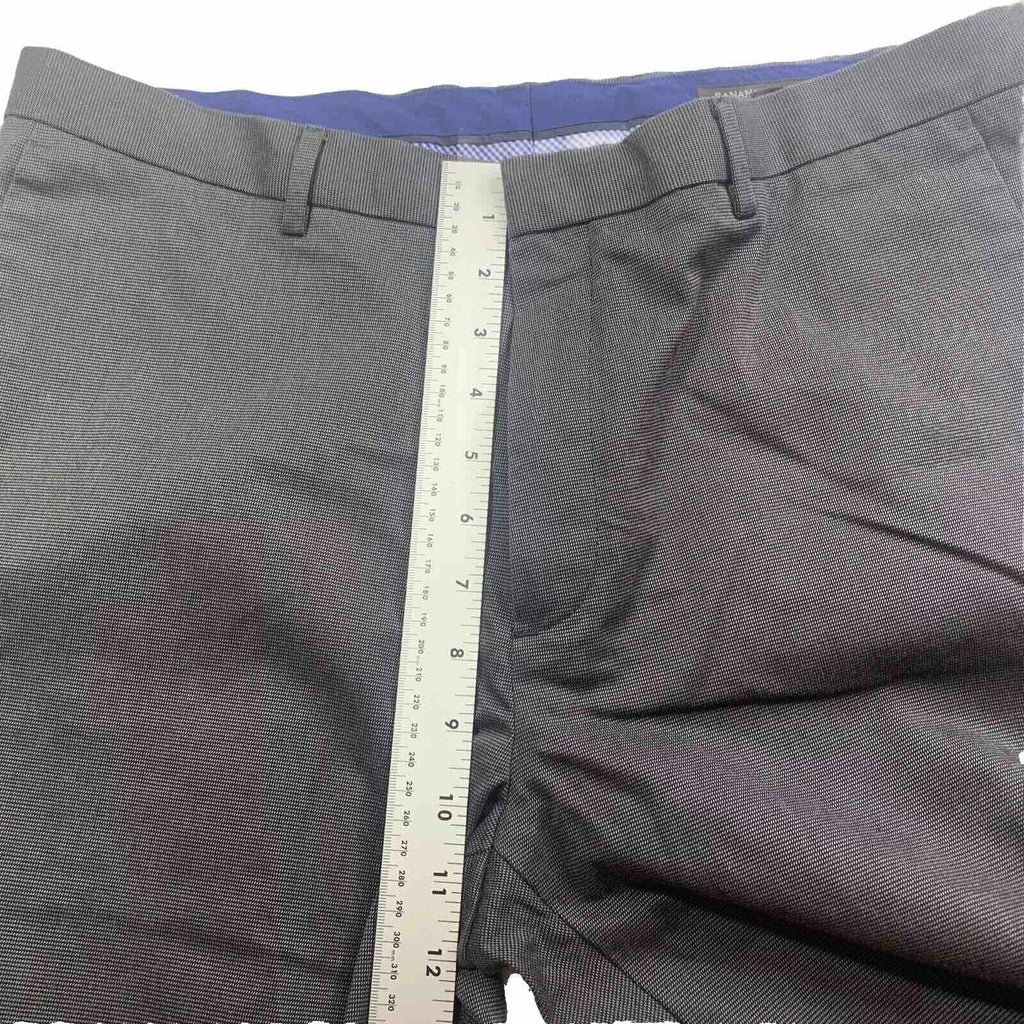Pantalón Banana Republic de algodón gris carbón talla 34/30 sin planchado