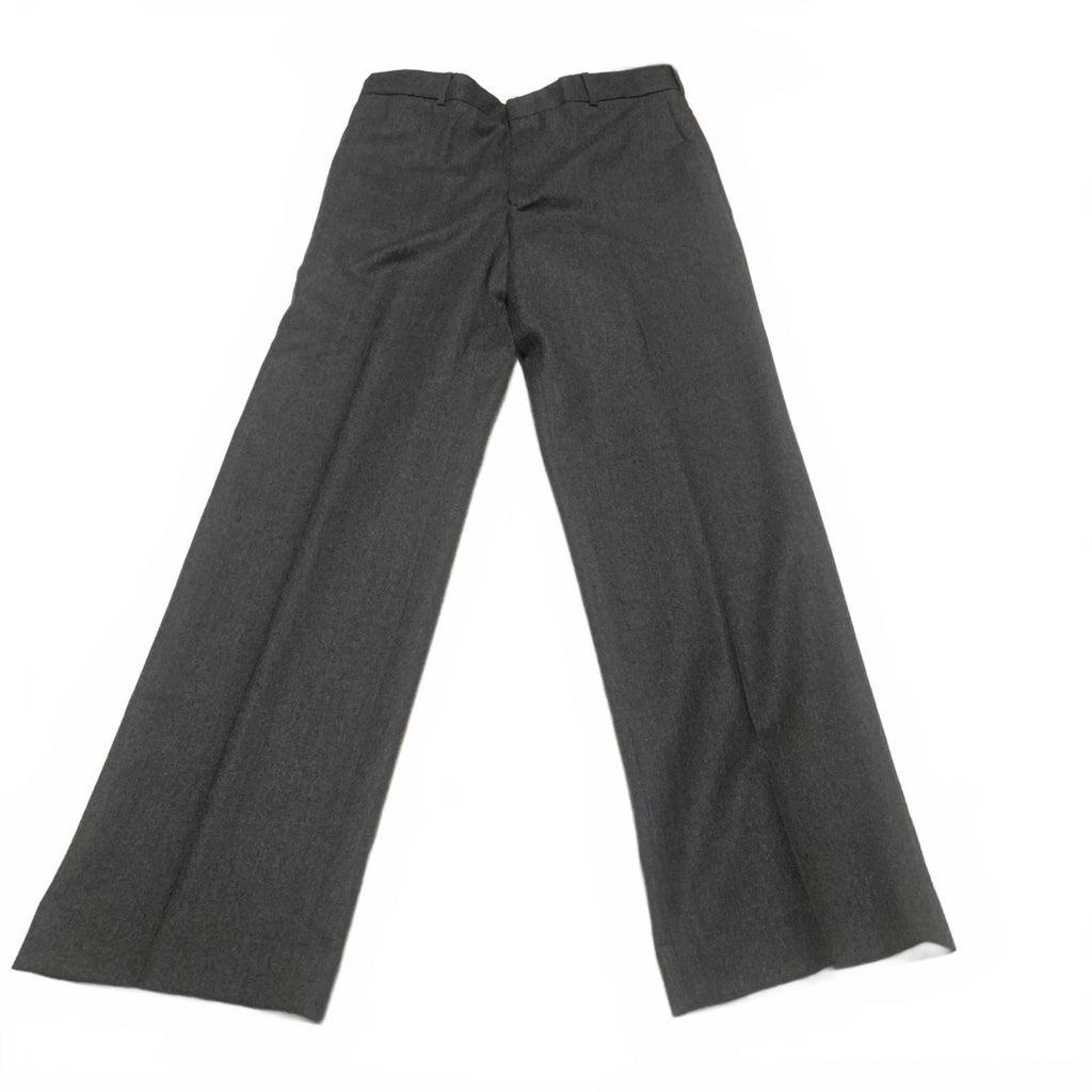 Pantalones de vestir de lana peinada 100 % color gris Geoffrey Beene para hombre, talla 34 x 32