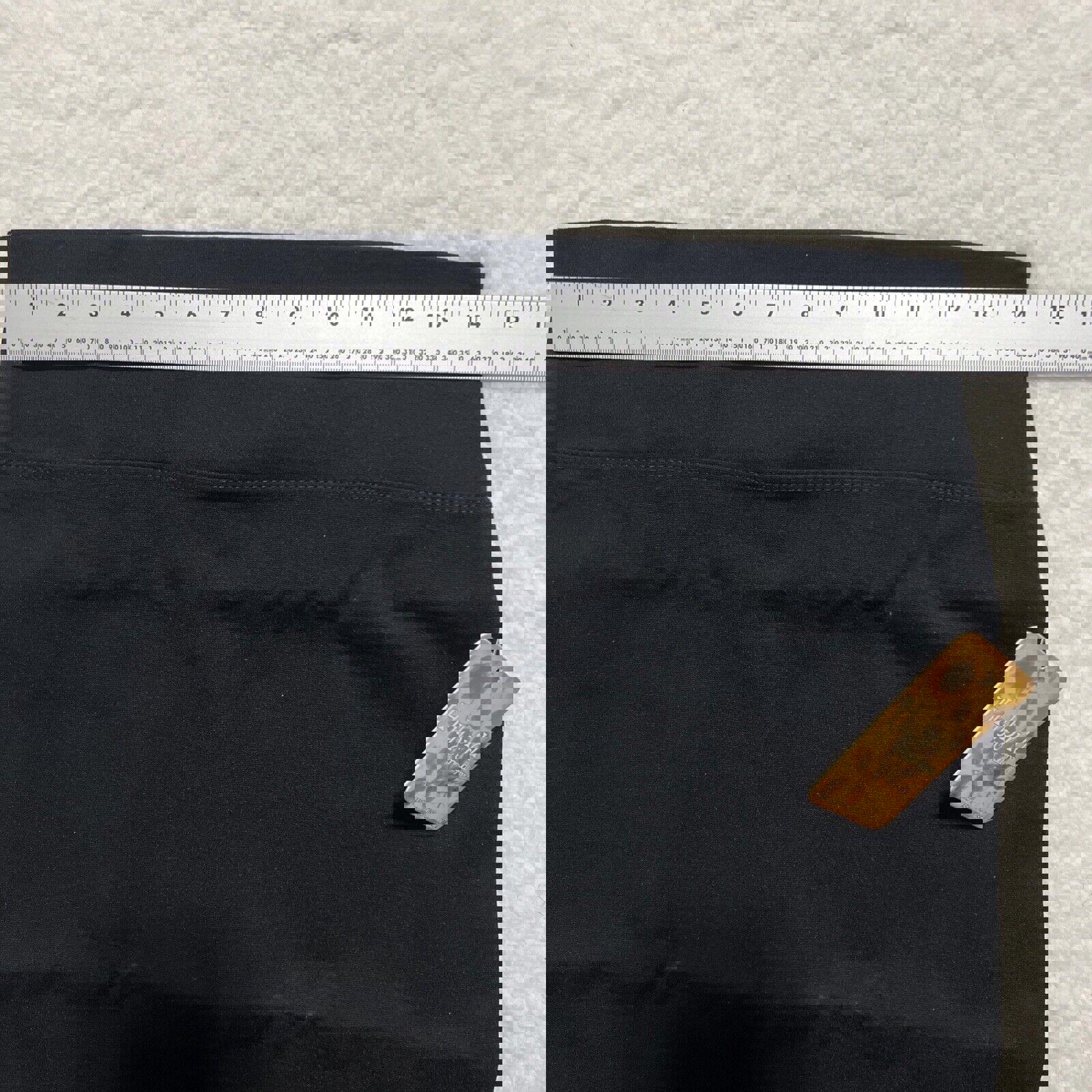 Falda larga negra de licra con corte tubo para mujer de Hybrid &amp; Company para oficina