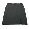 Falda de rayas grises con abertura lateral para mujer Marc Andrew, talla 12, de Marc New York Vintage