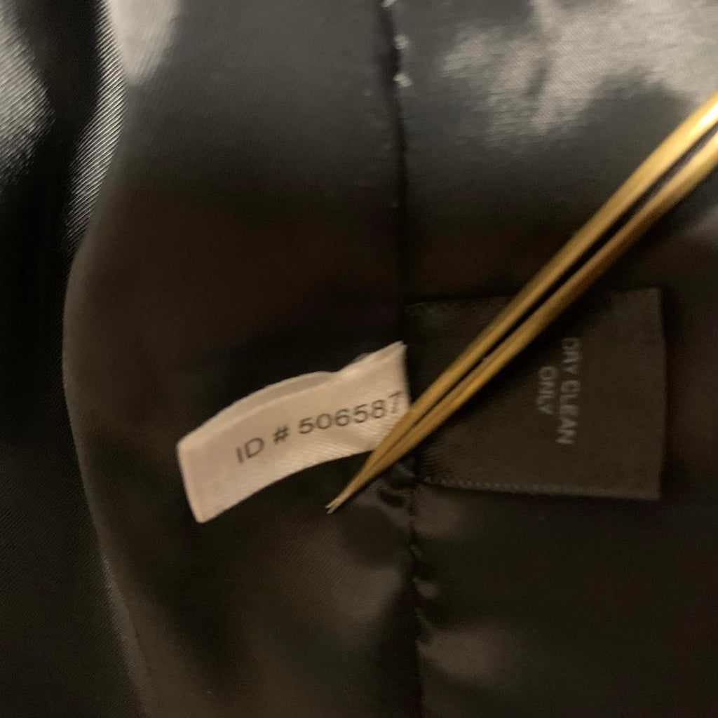 Express Design Studio Women's Size 12 Black White Polka Dots Blazer Satin Lining