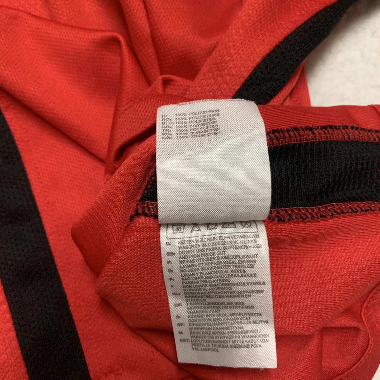 Camiseta de fútbol Nike USA para mujer, talla 26, rojo, negro, Morgan #13, tecnología Dri-FIT