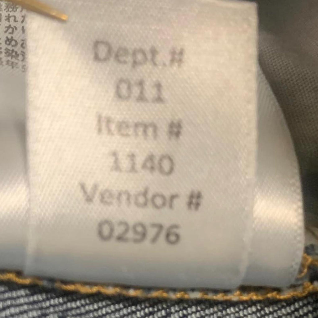 Vaqueros ajustados, rectos y curvilíneos de Eddie Bauer para mujer, talla 10, azul oscuro, lavado, ancho 31 x largo 29,5