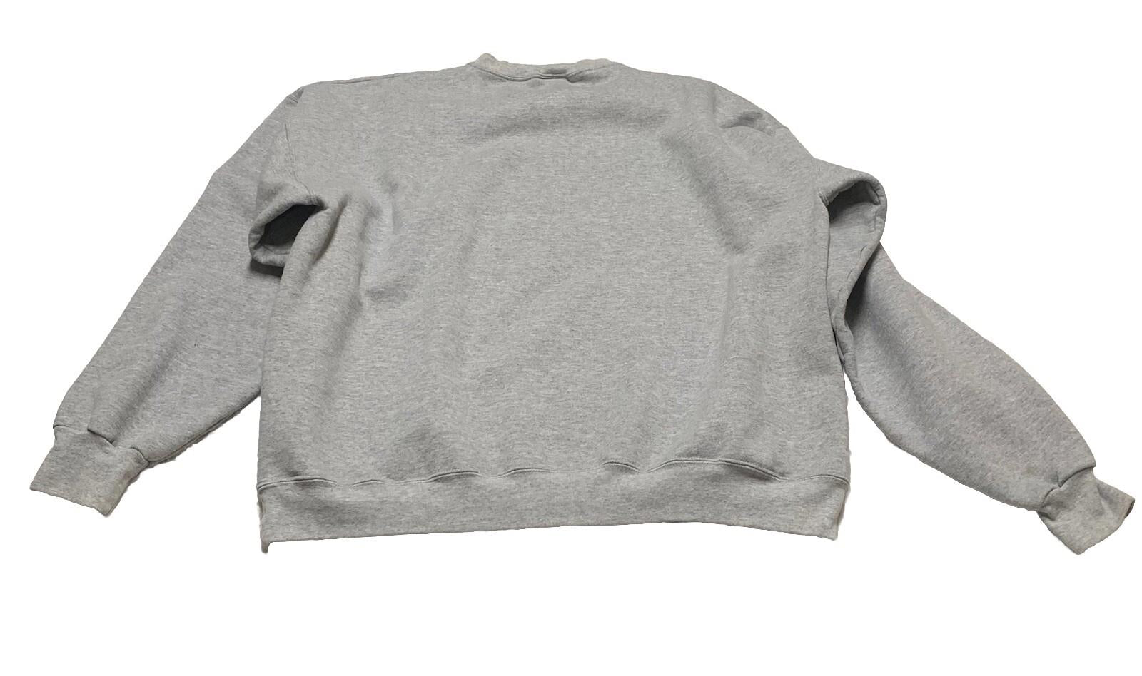 Sudadera unisex auténtica Champion XL gris Seton Hall University cuello redondo