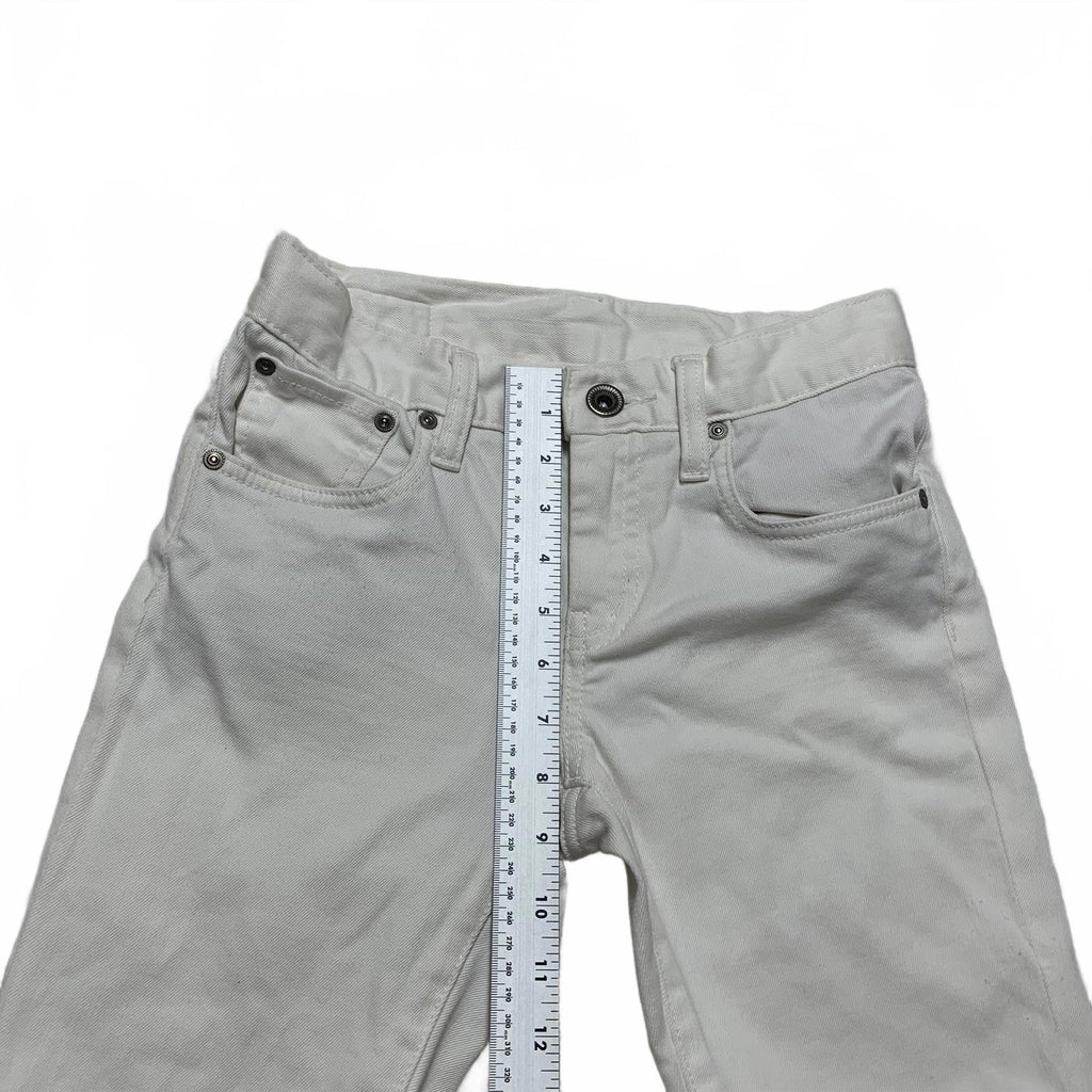 Vaqueros japoneses blancos para mujer 23KU Premium Denim de Onward Kashiyama, 27 x 24,5