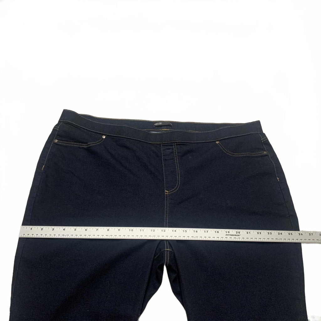 Leggings vaqueros azules Simply Vera Vera Wang para mujer talla 3X 46 x 27