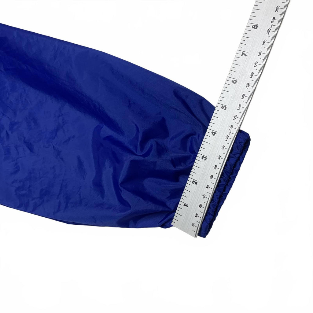 Chaqueta impermeable plegable Tri Mountain para hombre, color azul, talla L