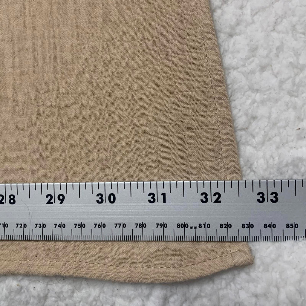 Vestido largo informal de algodón beige para mujer, talla grande, de Universal Threads Goods Co.