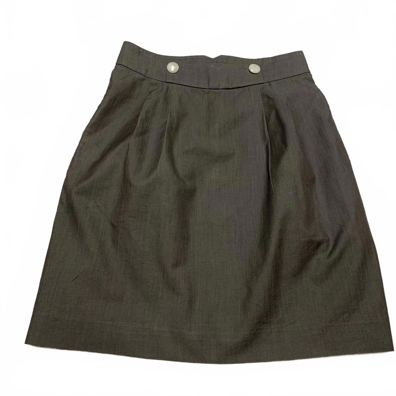 Falda tubo gris Walter para mujer, talla 0