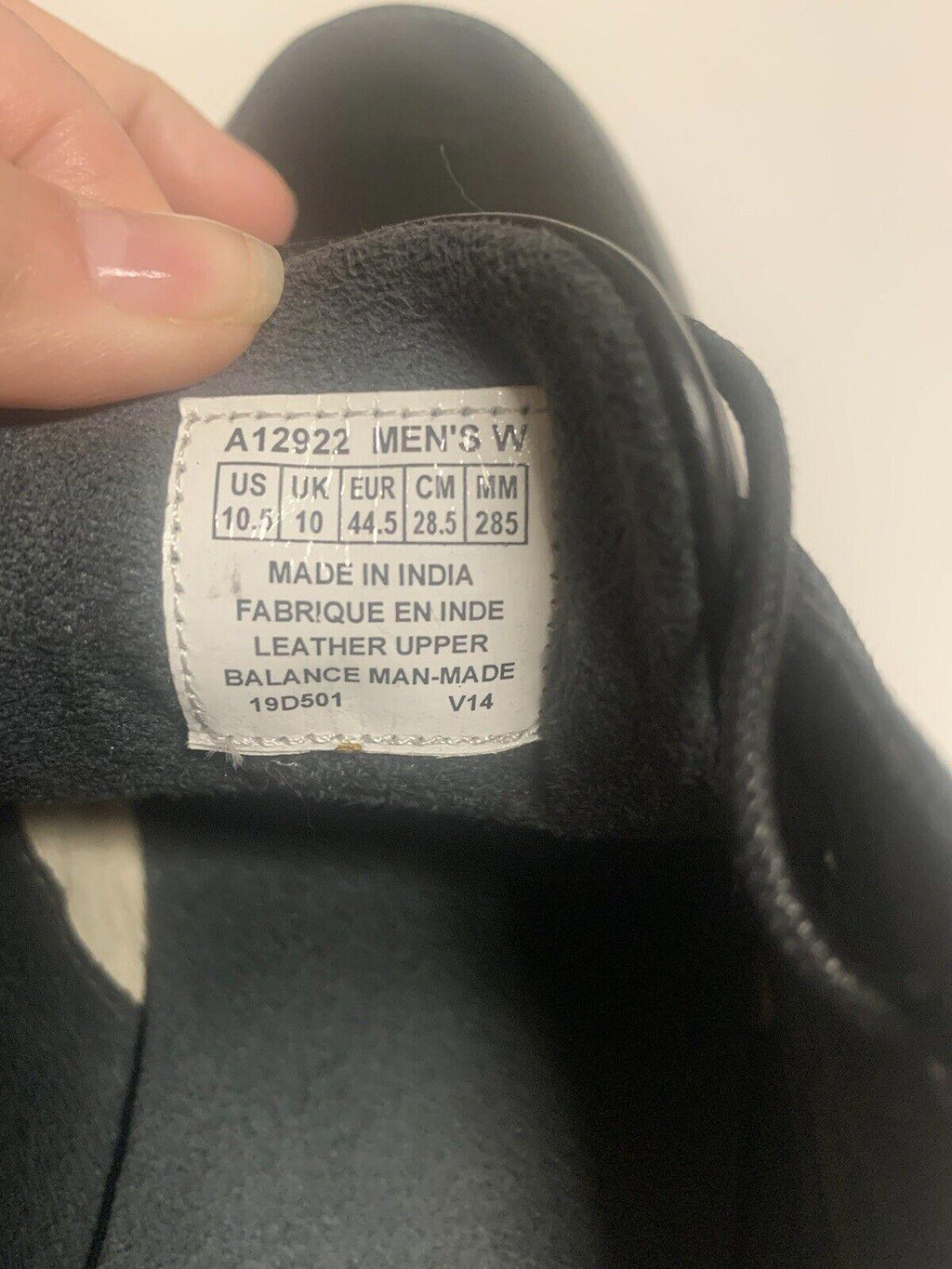 Rockport Men's 10.5W Black Dress Shoes Waterproof