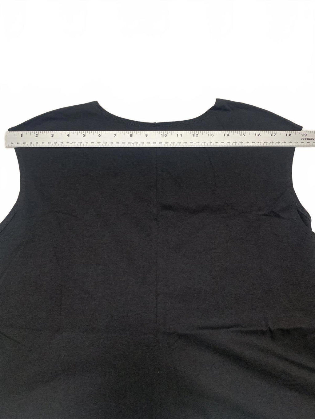 Jersey sin mangas negro NIC+ZOE para mujer talla XXL nuevo