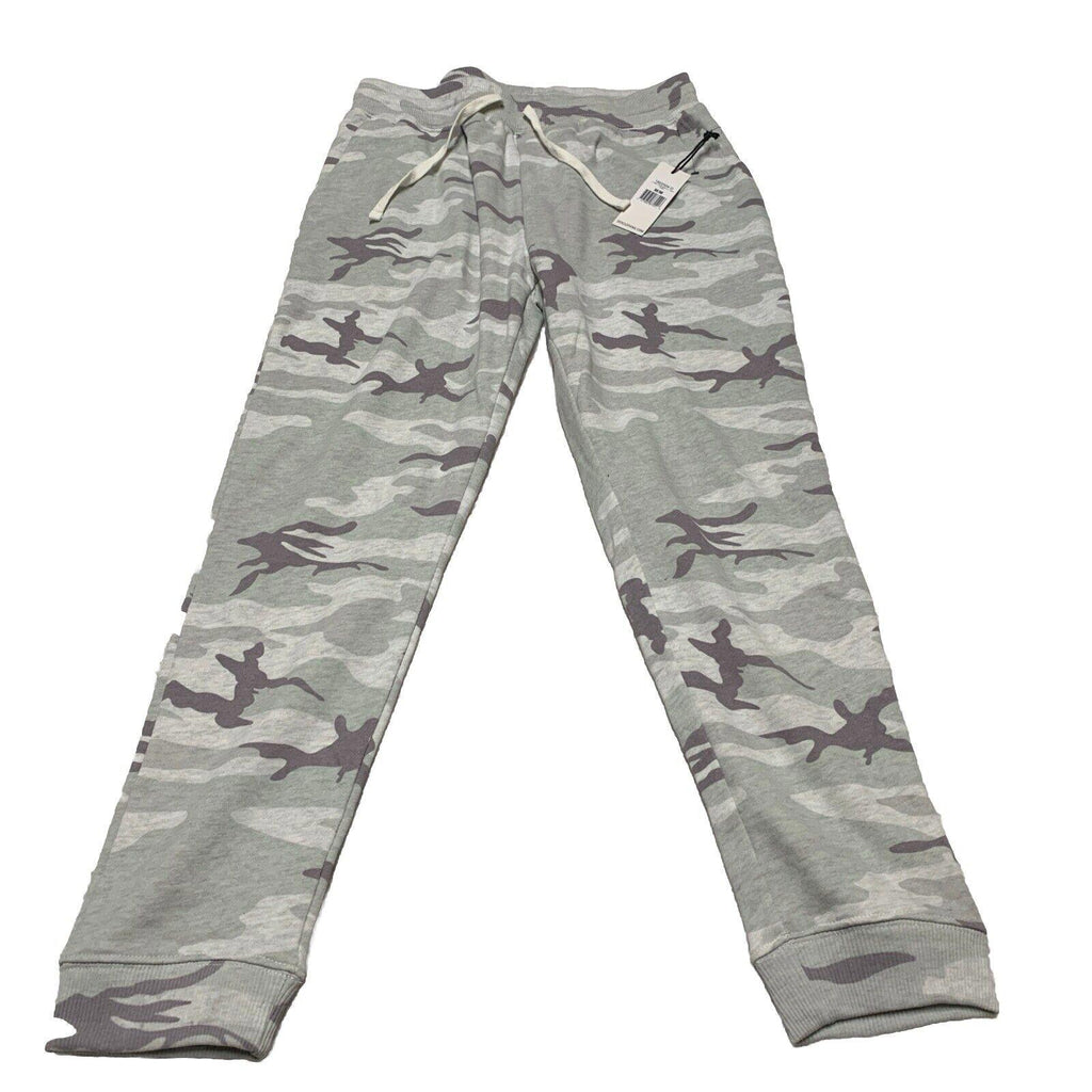 Pantalones deportivos Dex Clothing para mujer, color gris claro, con estampado de camuflaje