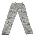 Dex Clothing Women Medium Light Gray Jogger Legging Pants Camouflage Print