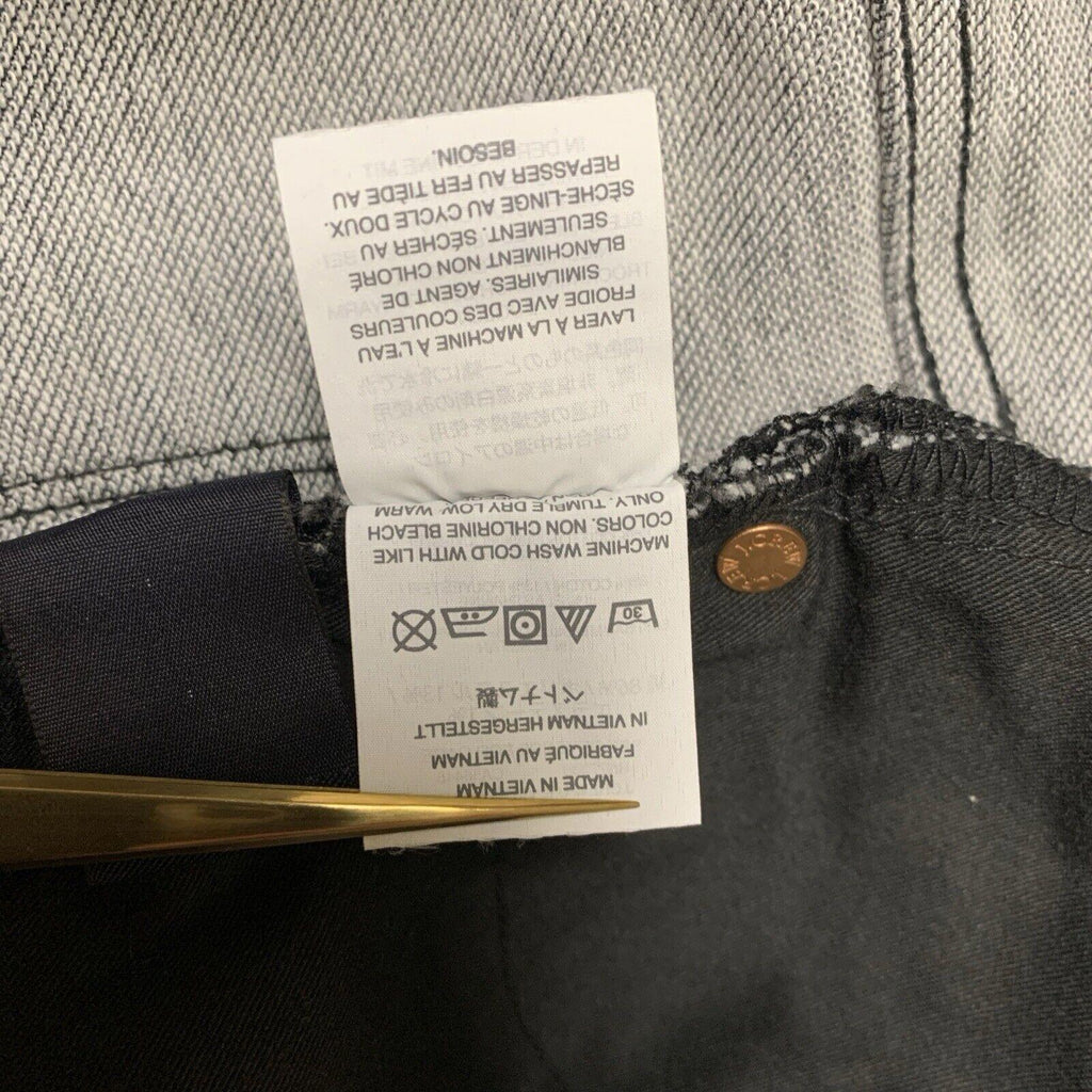 Vaqueros ajustados de tiro alto J.Crew para mujer, talla 27, negros, elásticos