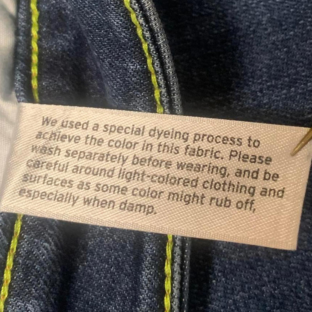 Vaqueros ajustados, rectos y curvilíneos de Eddie Bauer para mujer, talla 10, azul oscuro, lavado, ancho 31 x largo 29,5