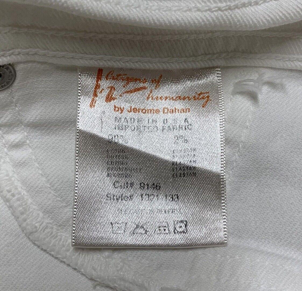 Vaqueros blancos de corte acampanado para mujer Citizens of Humanity, talla 29