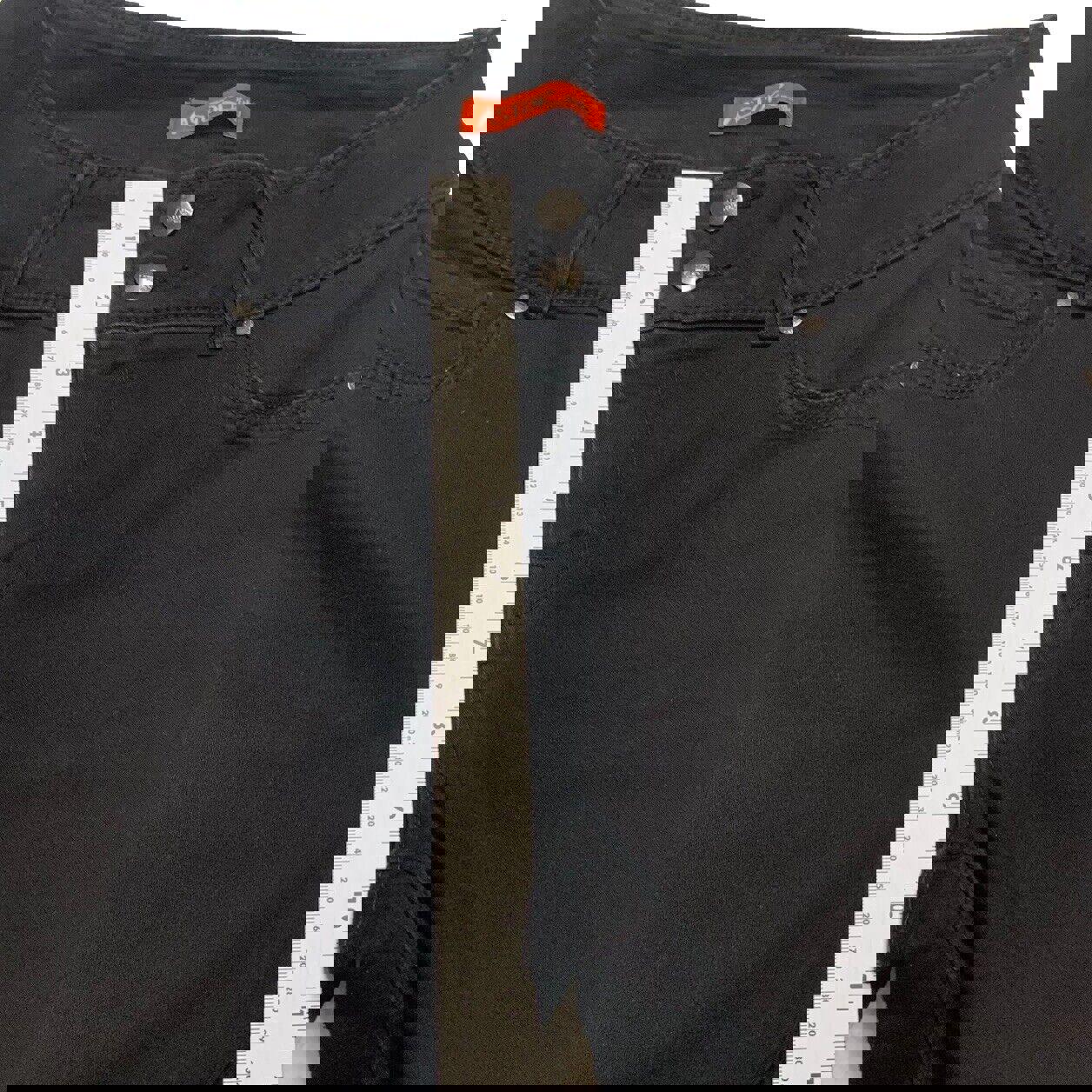 Jeans Astor Denim para niñas talla 13 negros de corte recto para jóvenes