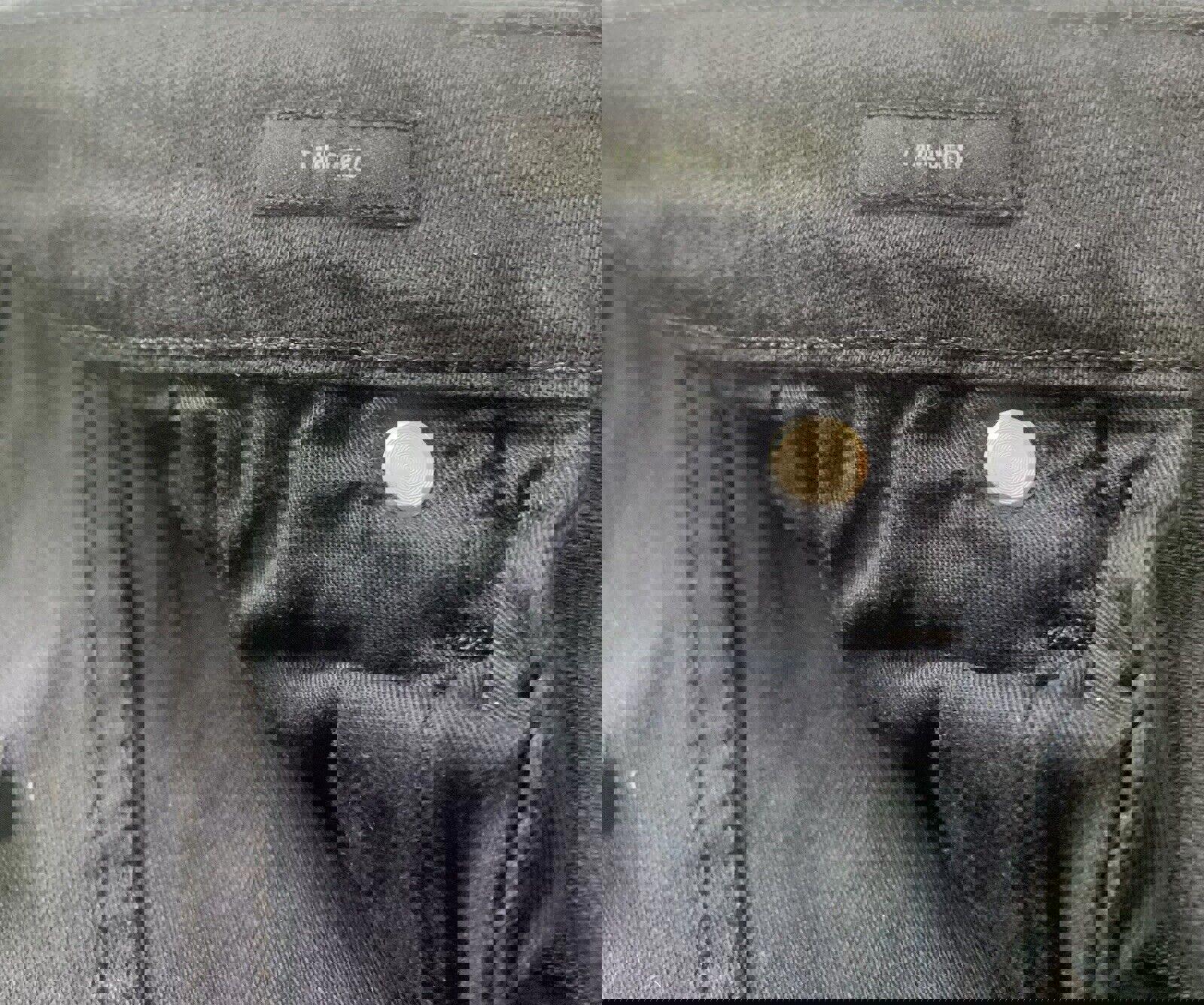 Vaqueros Bonobos para hombre, 31/30, negros, ajustados, de pierna recta y elásticos