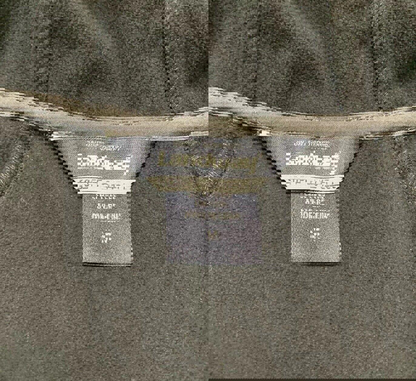 Chaqueta de golf Landway para hombre, con capucha, forro polar, cierre completo y caparazón blando, color azul marino/gris, talla mediana