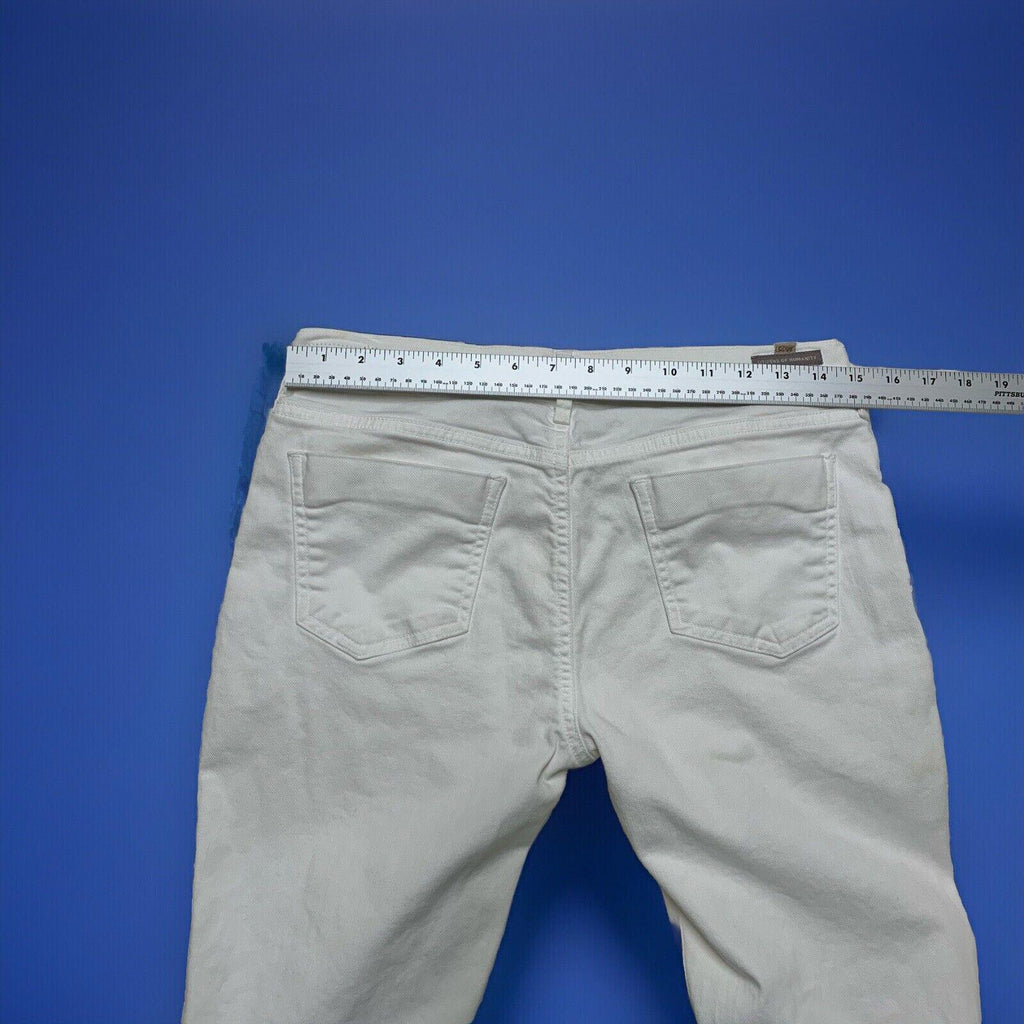 Vaqueros blancos de corte acampanado para mujer Citizens of Humanity, talla 29