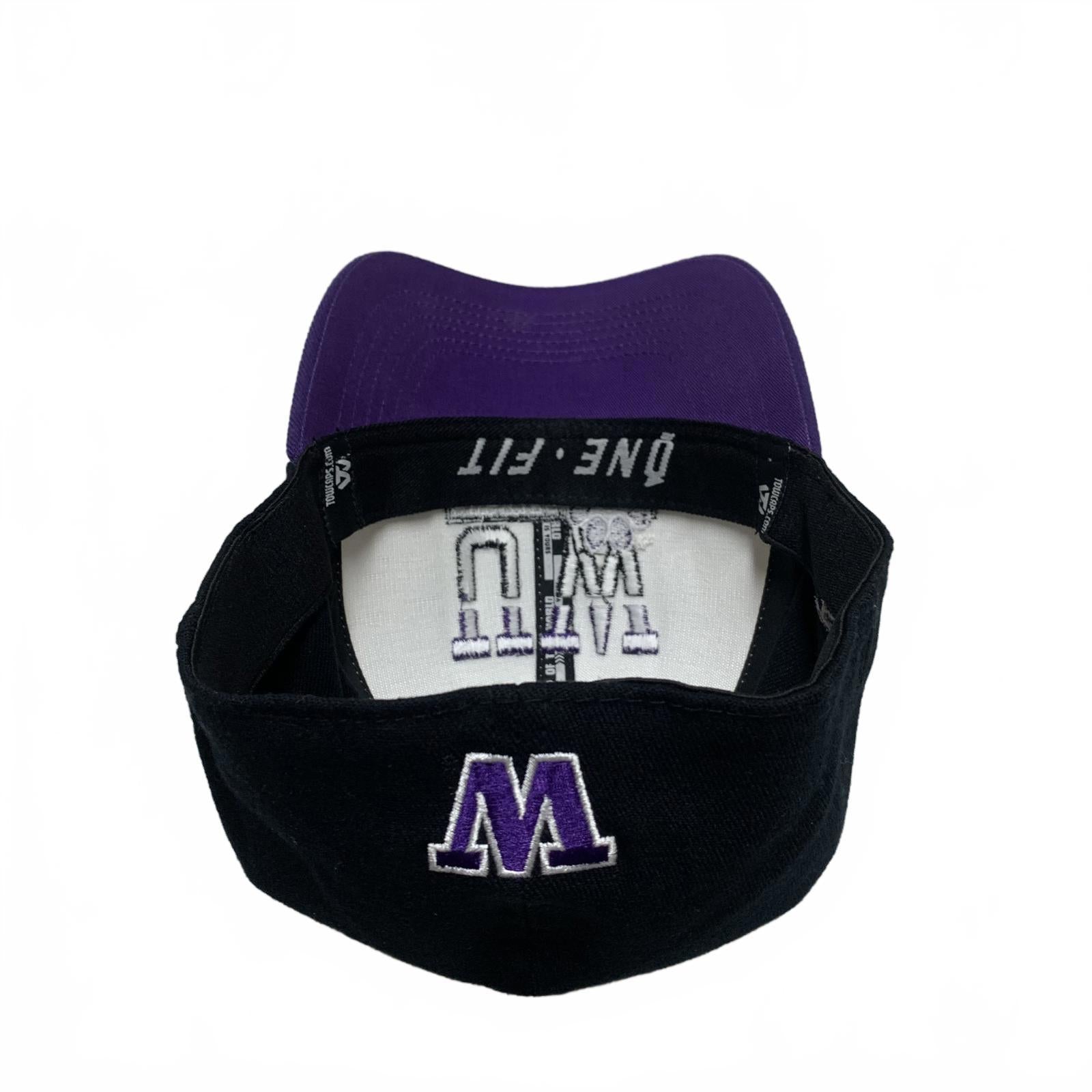 Gorra unisex TowCaps de color morado y negro, de ajuste único, de los Huskies de la Universidad de Washington