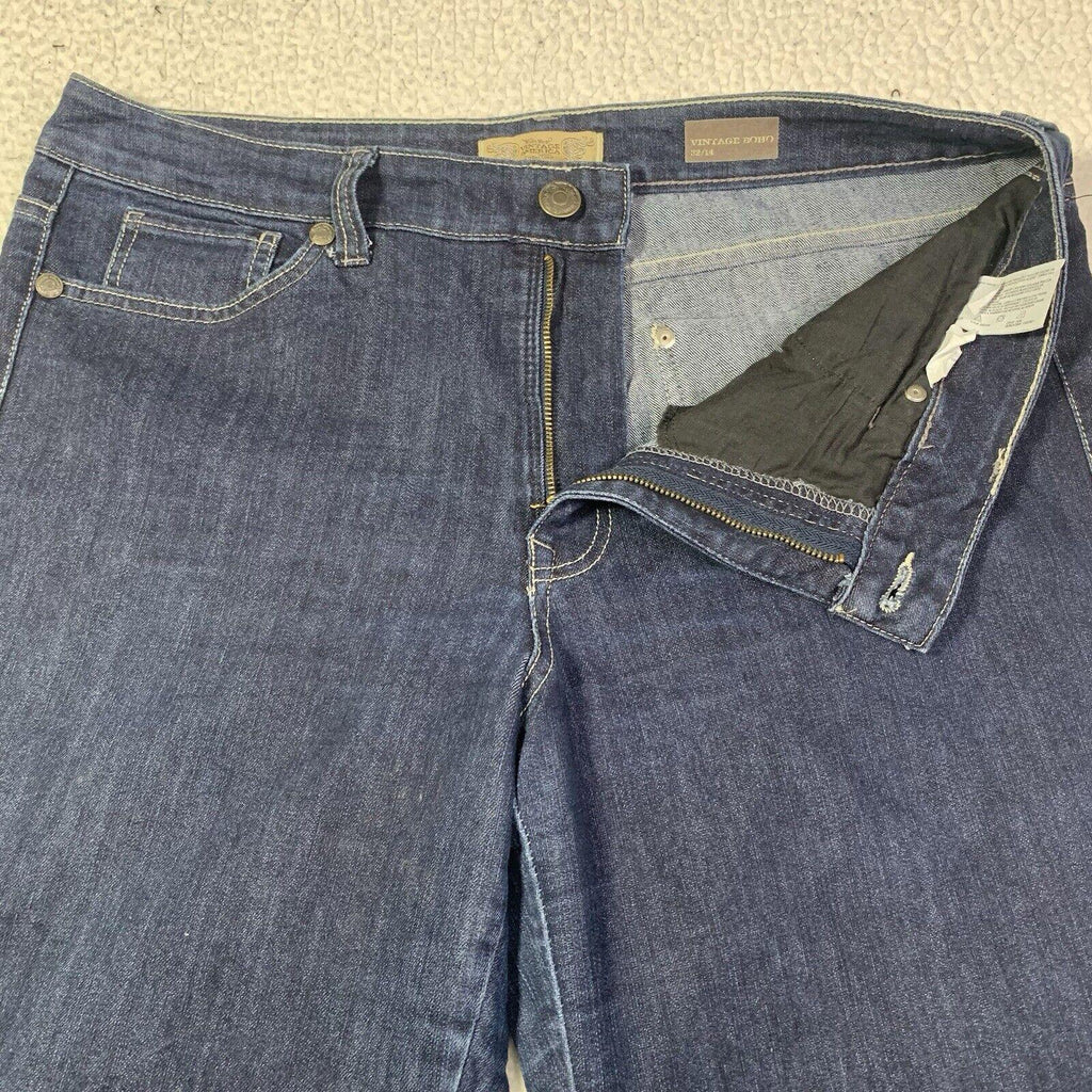 Nine West Vintage Jeans America Boho Women's 14/32 Dark