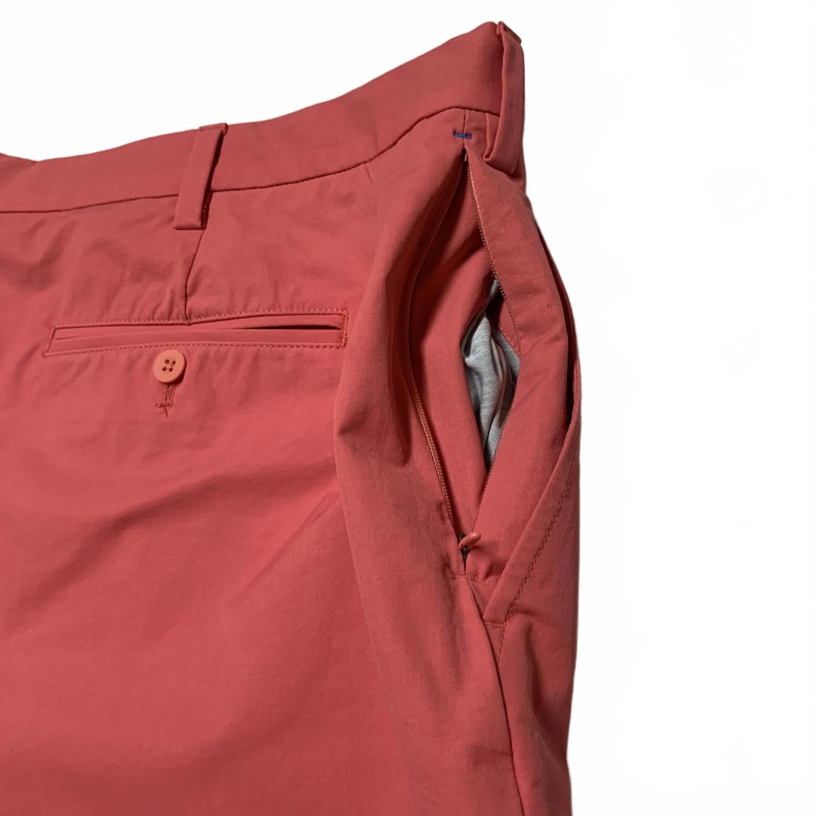 Pantalones cortos casuales Vineyard Vines para hombre, talla 50B, color rojo coral, talla 49