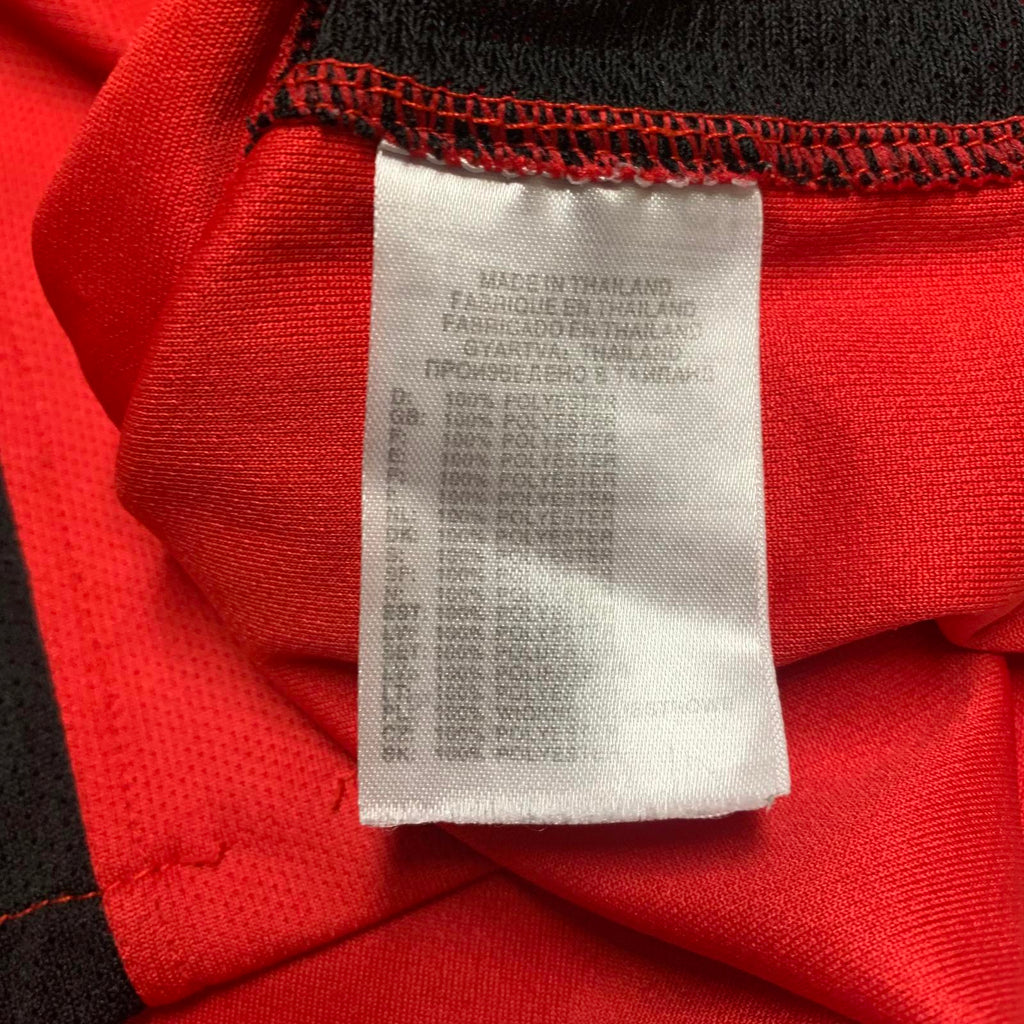 Camiseta de fútbol Nike USA para mujer, talla 26, rojo, negro, Morgan #13, tecnología Dri-FIT