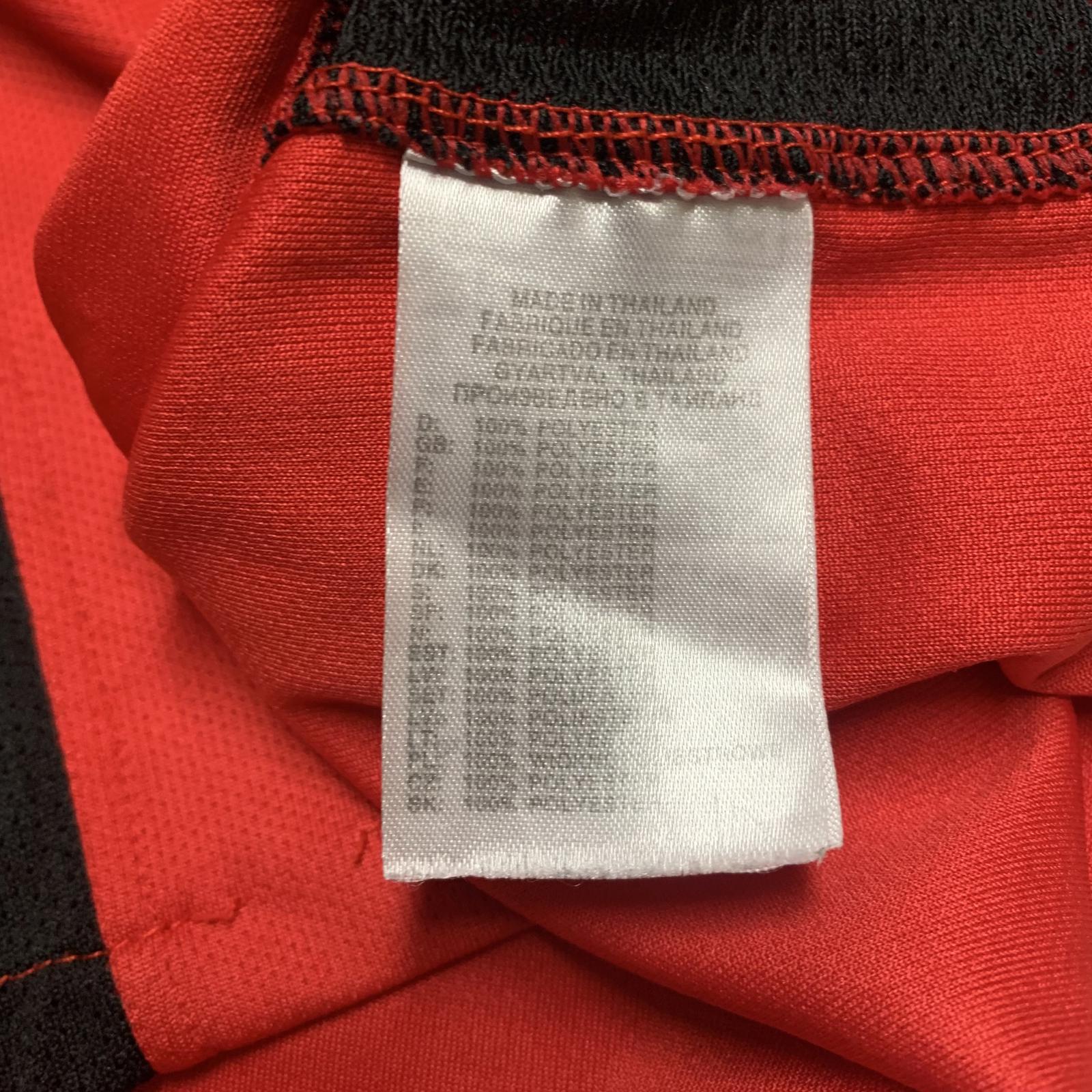 Camiseta de fútbol Nike USA para mujer, talla 26, rojo, negro, Morgan #13, tecnología Dri-FIT