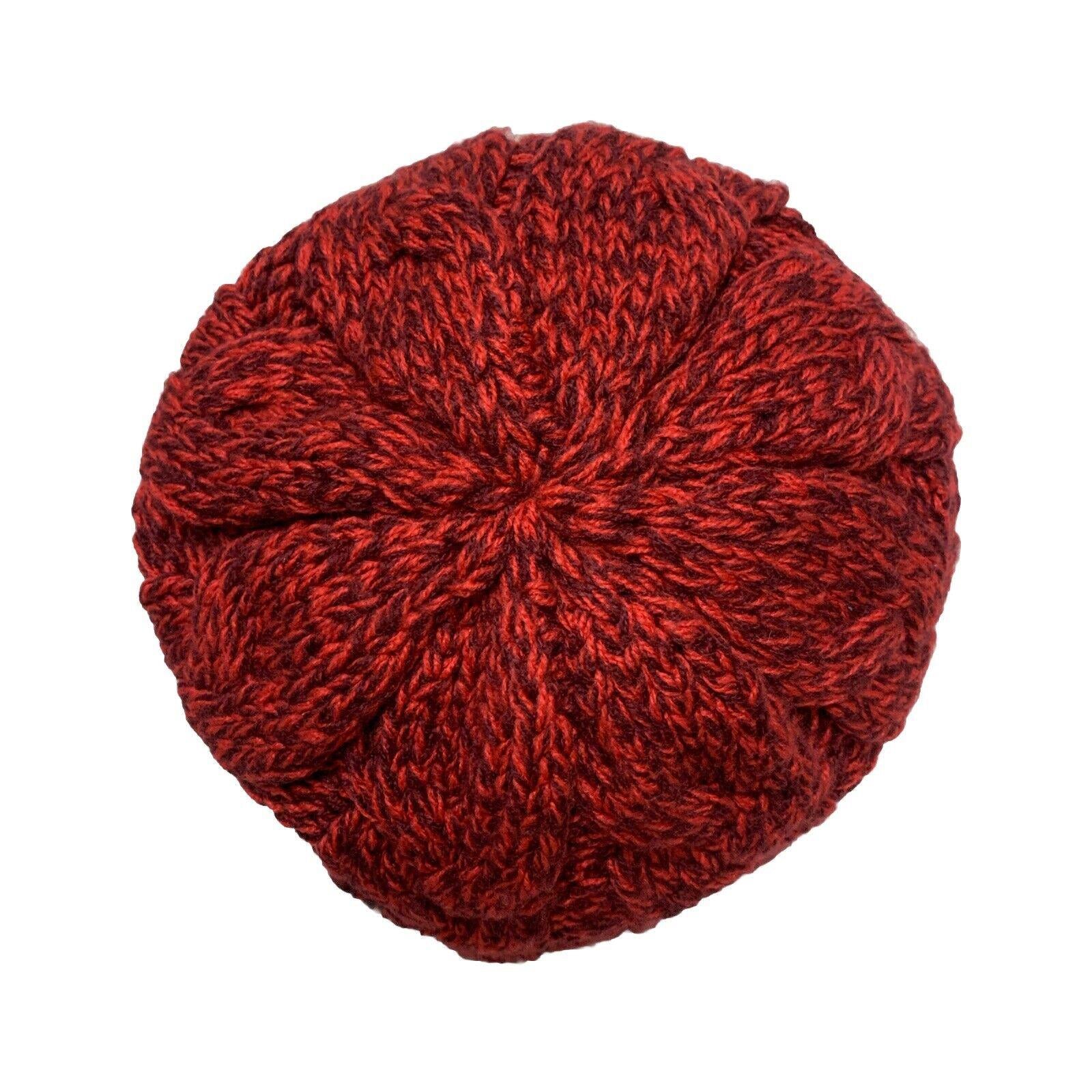 Gorro unisex de punto trenzado Under Armour con forro polar en verde azulado oscuro para invierno