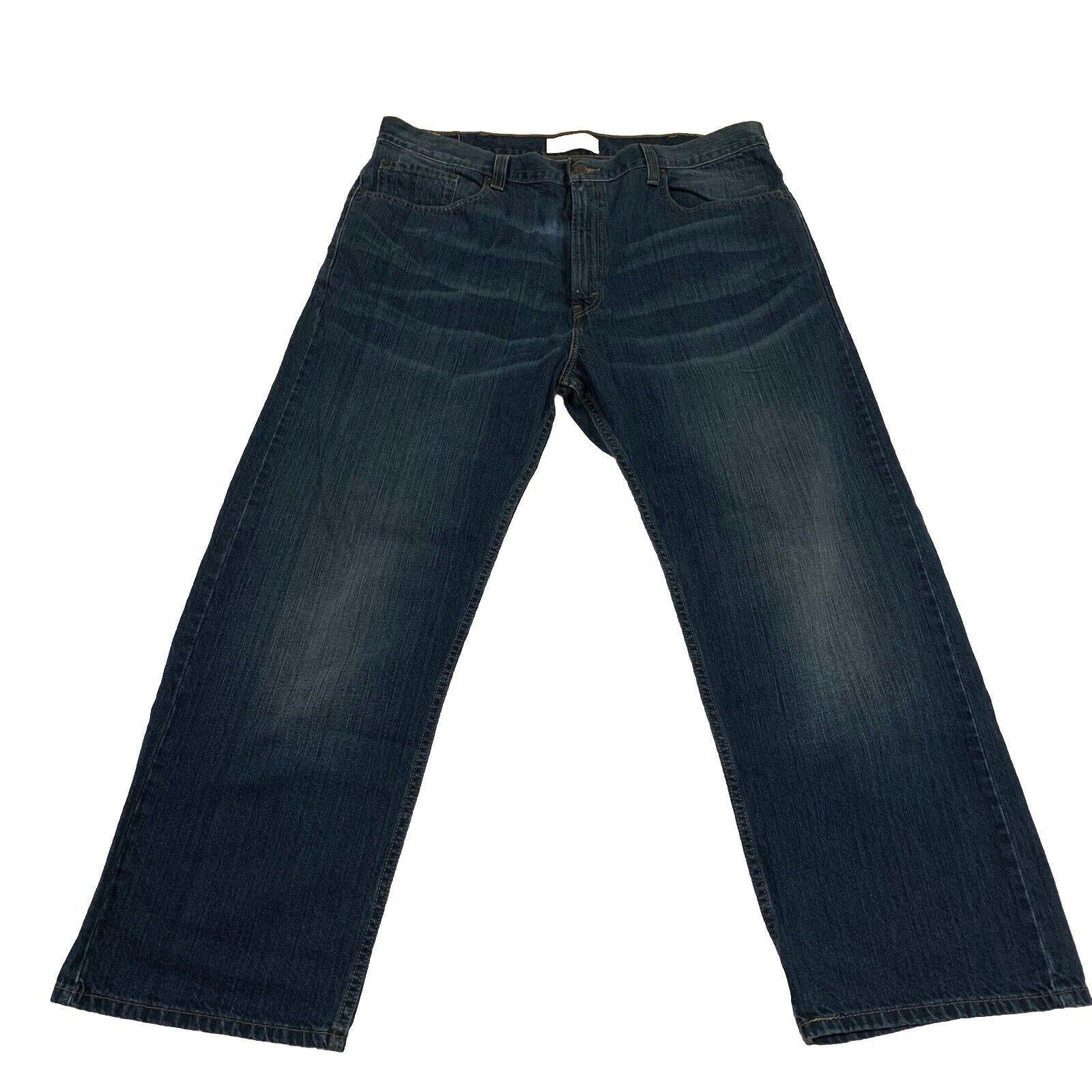 Vaqueros Levi's 569 Loose Straight Leg para hombre, talla 40x30, azul oscuro