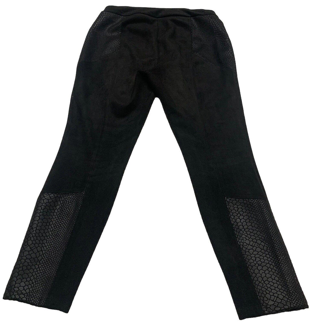 Pantalones negros con estampado de serpiente para mujer de Andrew Marc NY M