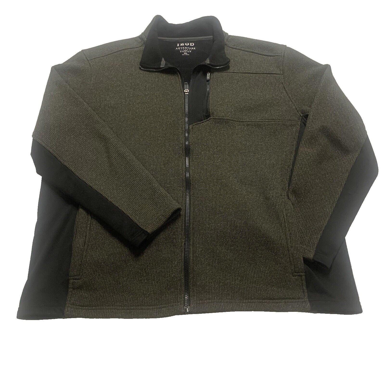 Suéter elástico Izod Advantage Performance para hombre, talla XXL