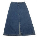 Falda vaquera larga clásica azul de Old Navy para mujer, talla 8