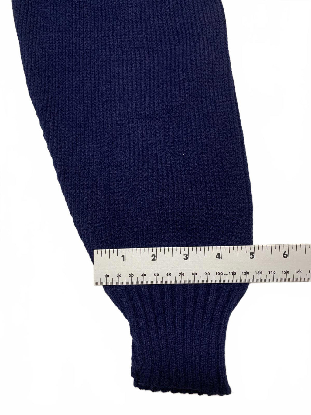 Suéter navideño azul marino USCO para hombre, talla XXL, con estampado festivo de Papá Noel