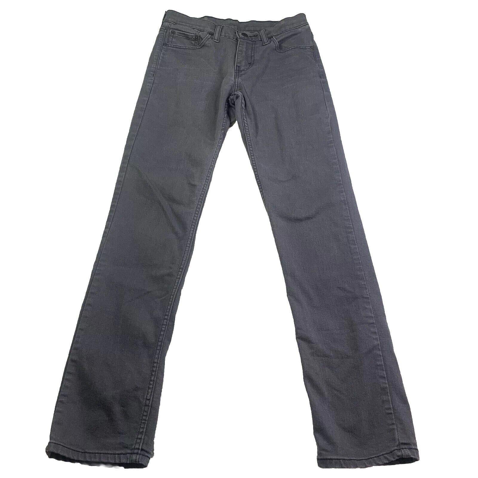 Vaqueros Levi Strauss 511 para hombre, talla 29x32, color gris, talla 5, corte recto